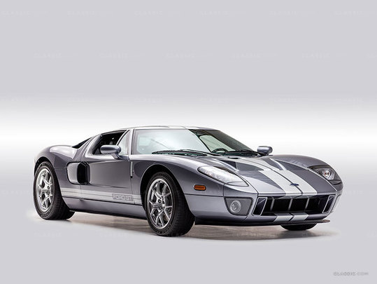 2006 Ford GT Tungsten Grey -White Stripes 1FAFP90S66Y400916 
